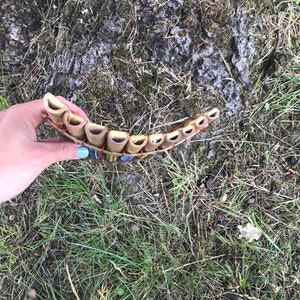 FAIR TRADE INDONESISCHE BAMBUS PANPIPES HARMONICA Pfannenpfeifen