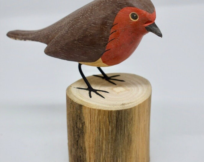 Wooden robin Etsy UK