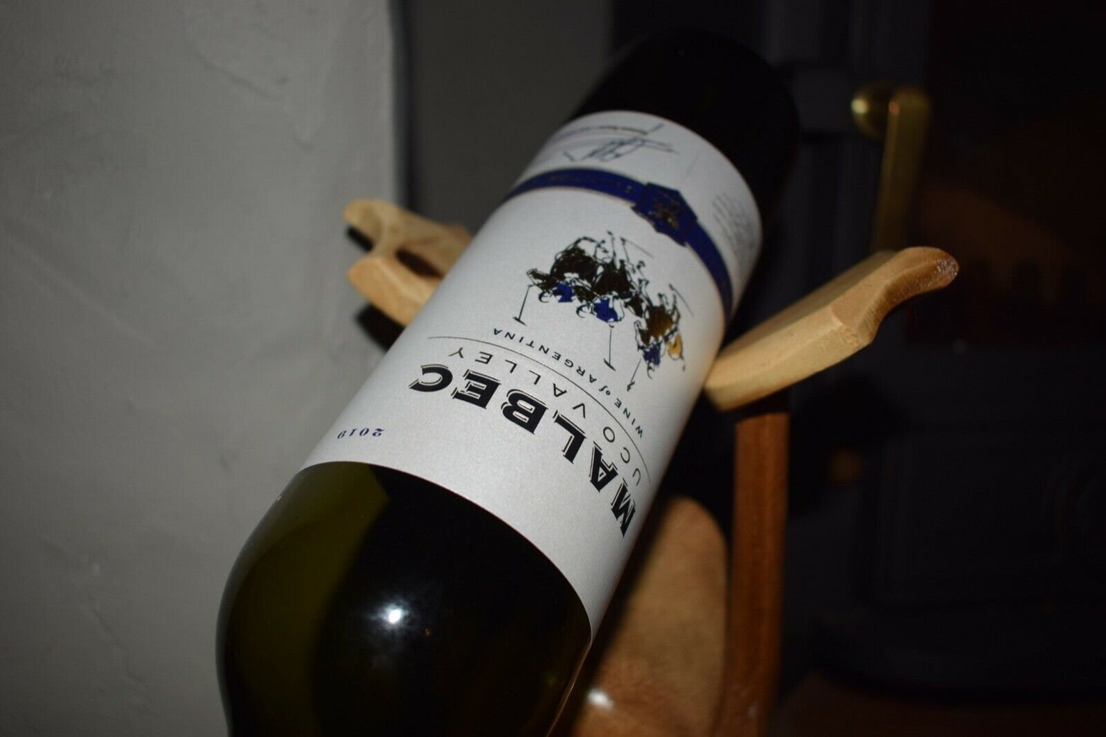 Drunk Duck Wine Holder Bamboo Natural Hand Carved Wine Stand Etsy