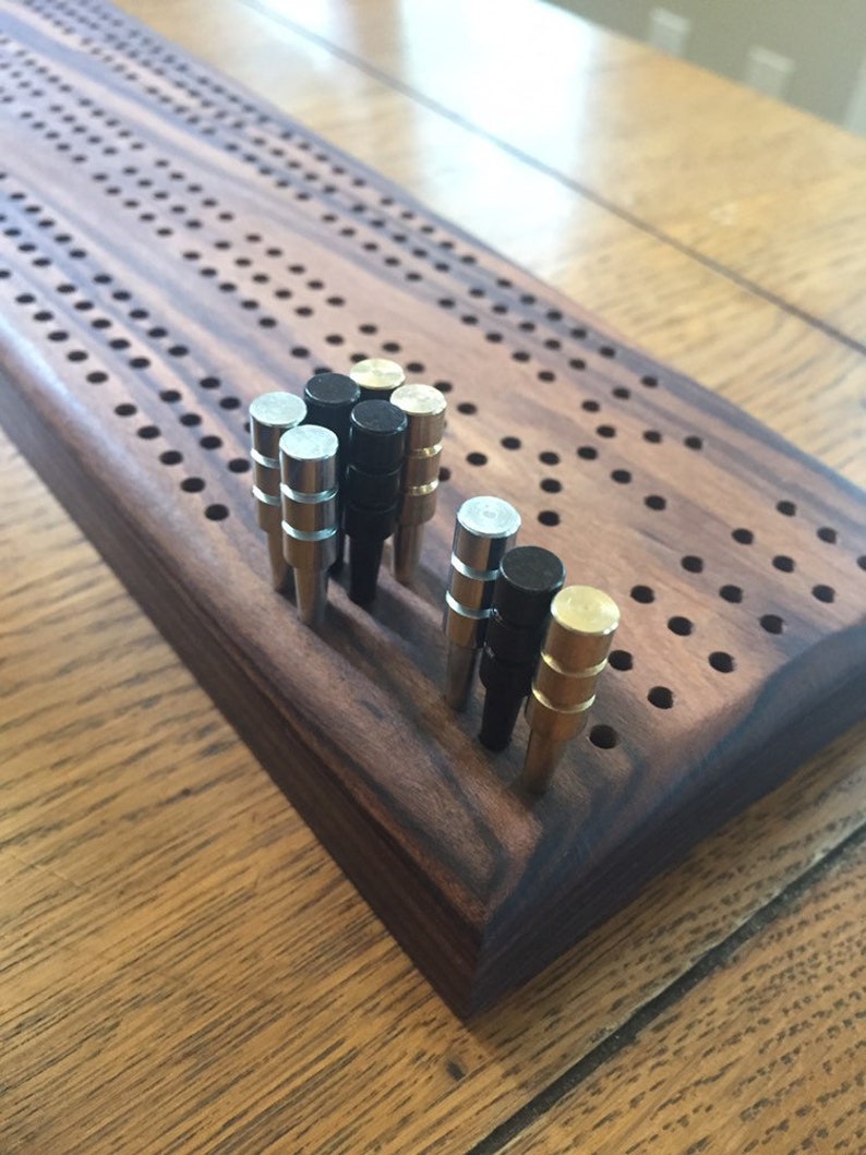 Cribbage Board Pegs 1/8 Metal 3 Player Comes with Etsy
