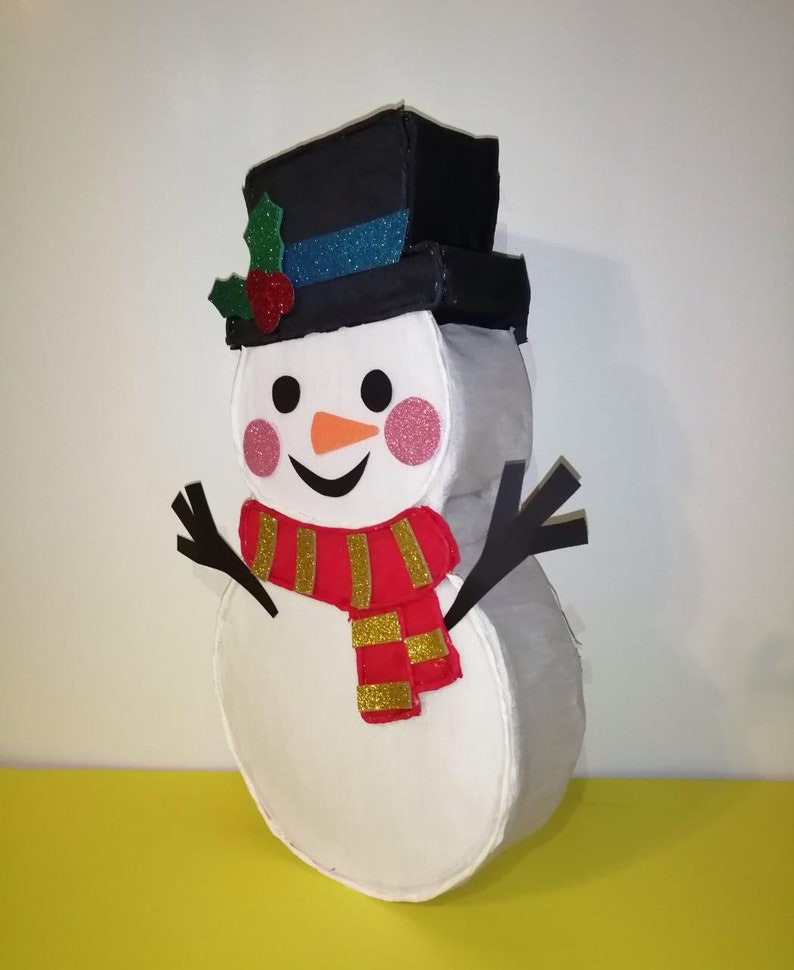 Christmas pinata christmas pinatas Snowman pinata kids | Etsy