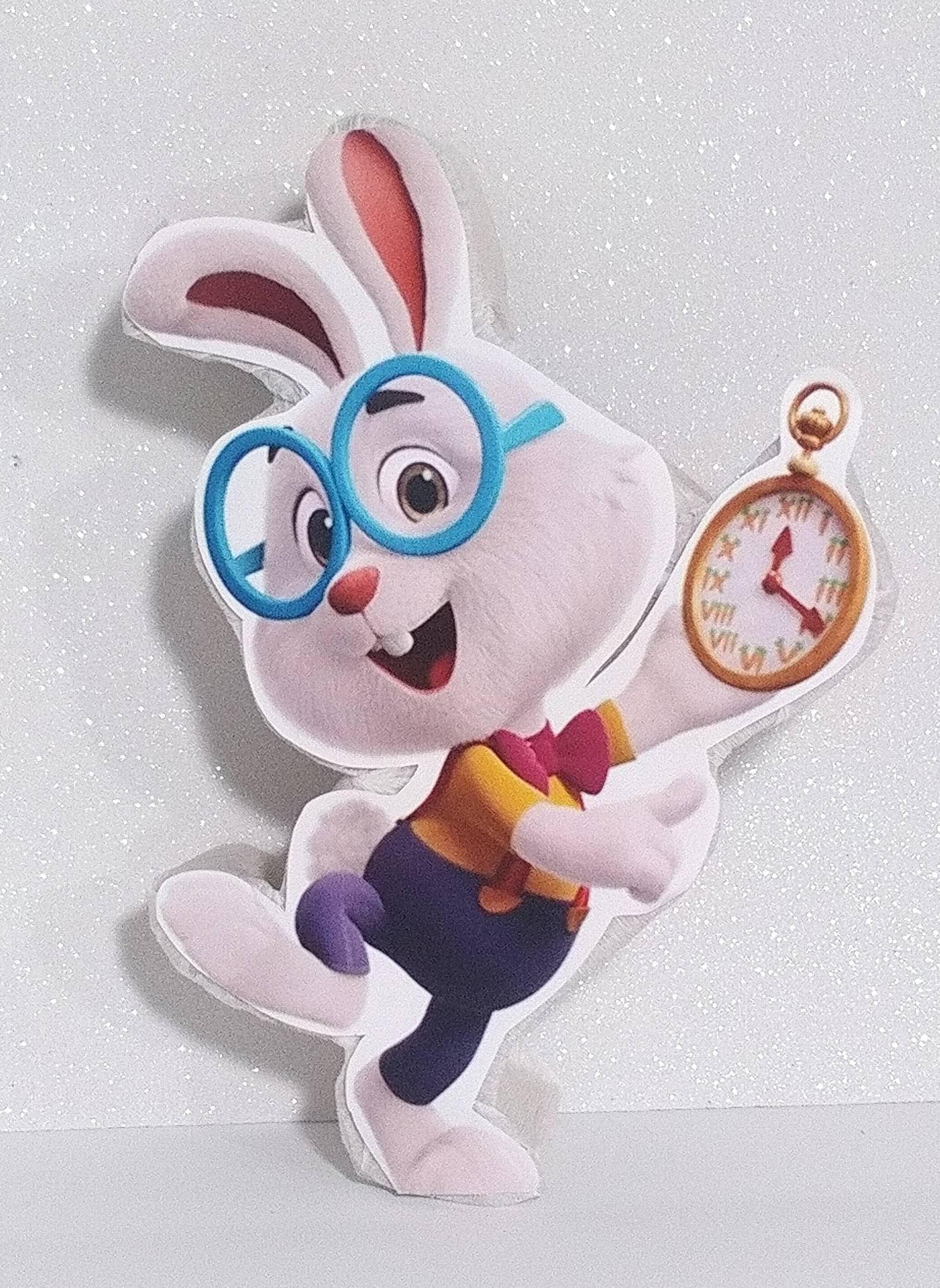 Rabit pinata printed inspired rabit Alice in Wonderland bakery alice in wonderland bakery birthday party birthday alice in