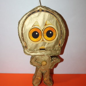 C3po pinata, Star Wars pinata, Star Wars birthday party image 1