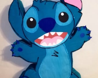 Stitch pinata, lilo and stitch  birthday party, stitch party supplies