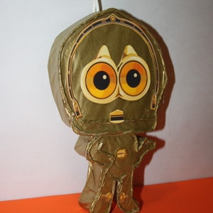 C3po pinata, Star Wars pinata, Star Wars birthday party image 4