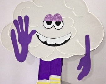 Trolls pinata trolls party decorations Special listing for trolls cloud guy pinata
