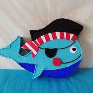 Blue Whale Pinata Ahoy c'est un garçon Fête d'anniversaire Pinata