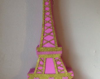 Eiffel Tower pinata, Eiffel Tower pinata, Eiffel Tower birthday party, Paris birthday themed, paris birthday party