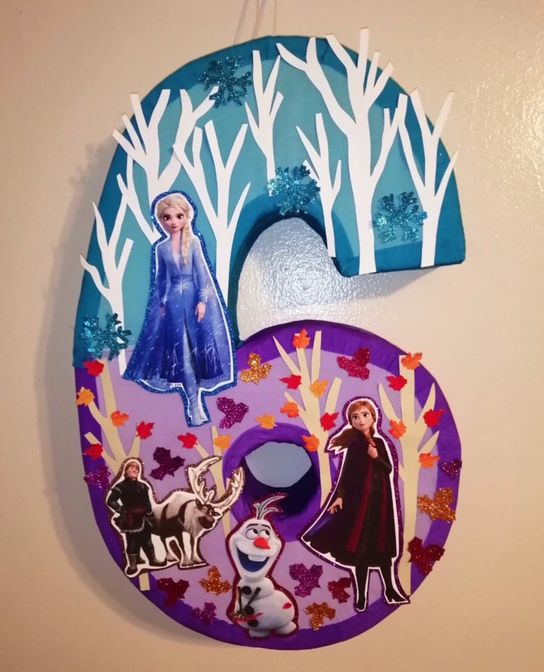 Frozen pinata, frozen 2 pinata, frozen 2 birthday party, elsa pinata, anna  pinata, frozen 2 party -  España