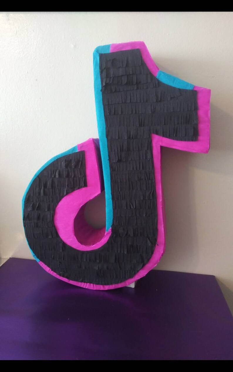Tik tok pinata tik tok inspired tik tok birthday theme tik tok | Etsy