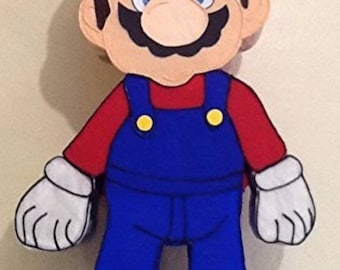 Mario Bros pinata inspired Mario Bros party supplies Mario Bros birthday