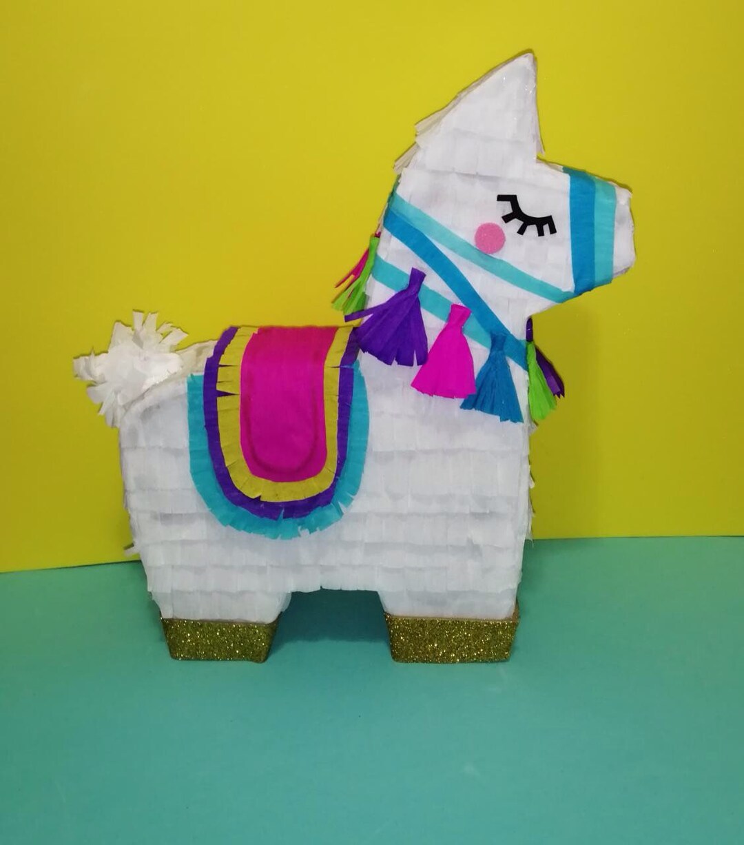Big Llama Pinata Llama Colorful Pinata Llama Party Supplies Etsy