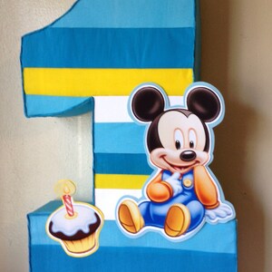 Mickey Mouse Baby Pinata Baby Mickey Pinata Mickey Baby Etsy