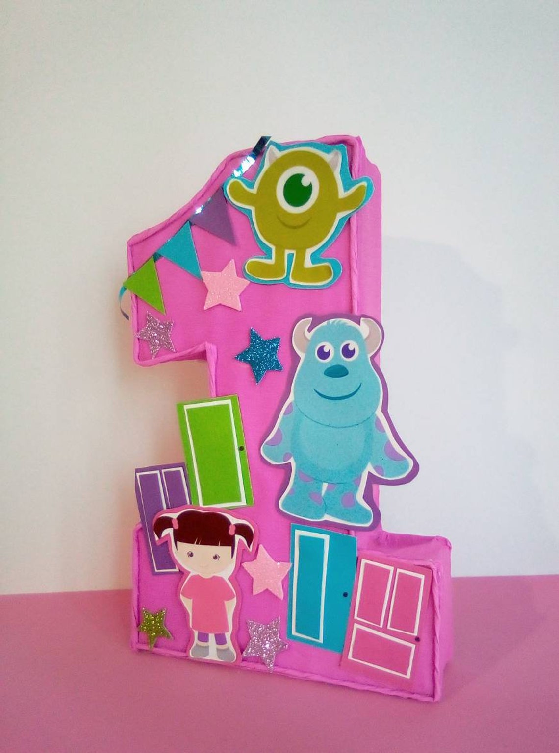 Monster inc pinata inspired monsters pinata monster inc party - Etsy 日本