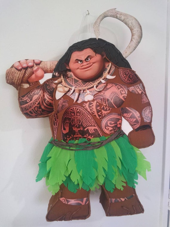 Maui Pinata Large Moana Pinata Moana Birthday Party Moana Etsy