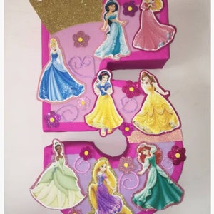 Big Princess pinata Princess birthday party, beauty princess birthday party, princess party themed beauty princess Cinderella