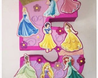 Big Princess pinata Princess birthday party, beauty princess birthday party, princess party themed beauty princess Cinderella