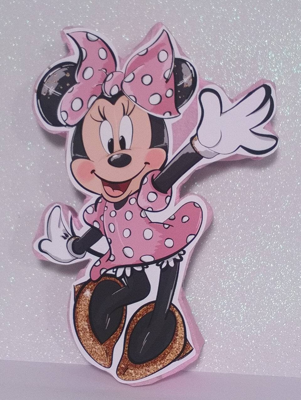 Minnie mouse pink and gold pinata inspired minnie mouse pink party minnie mouse birthday party minnie pinatas