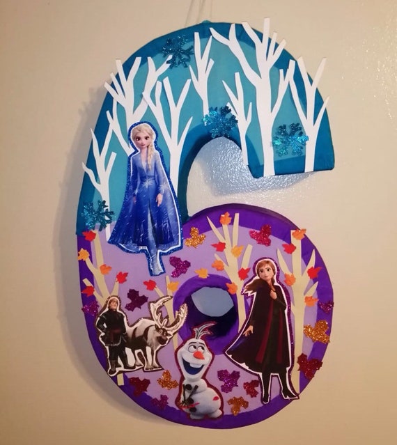 Frozen pinata, frozen 2 pinata, frozen 2 birthday party, elsa pinata, anna  pinata, frozen 2 party -  México