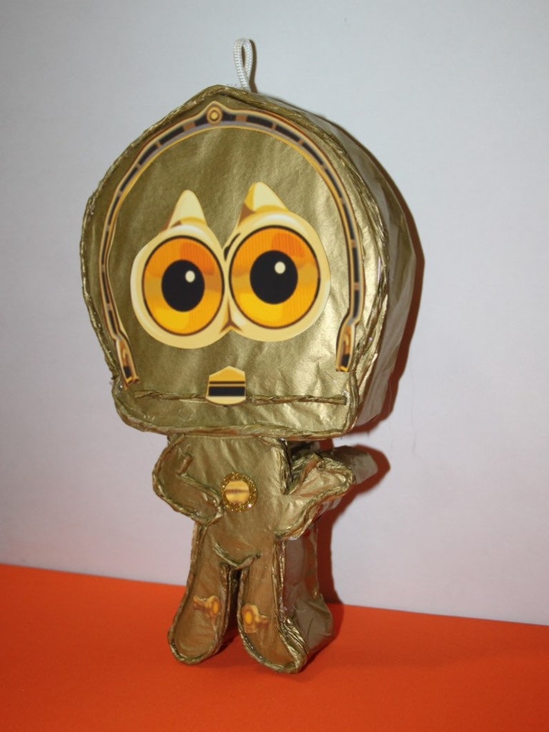 C3po pinata, Star Wars pinata, Star Wars birthday party image 3