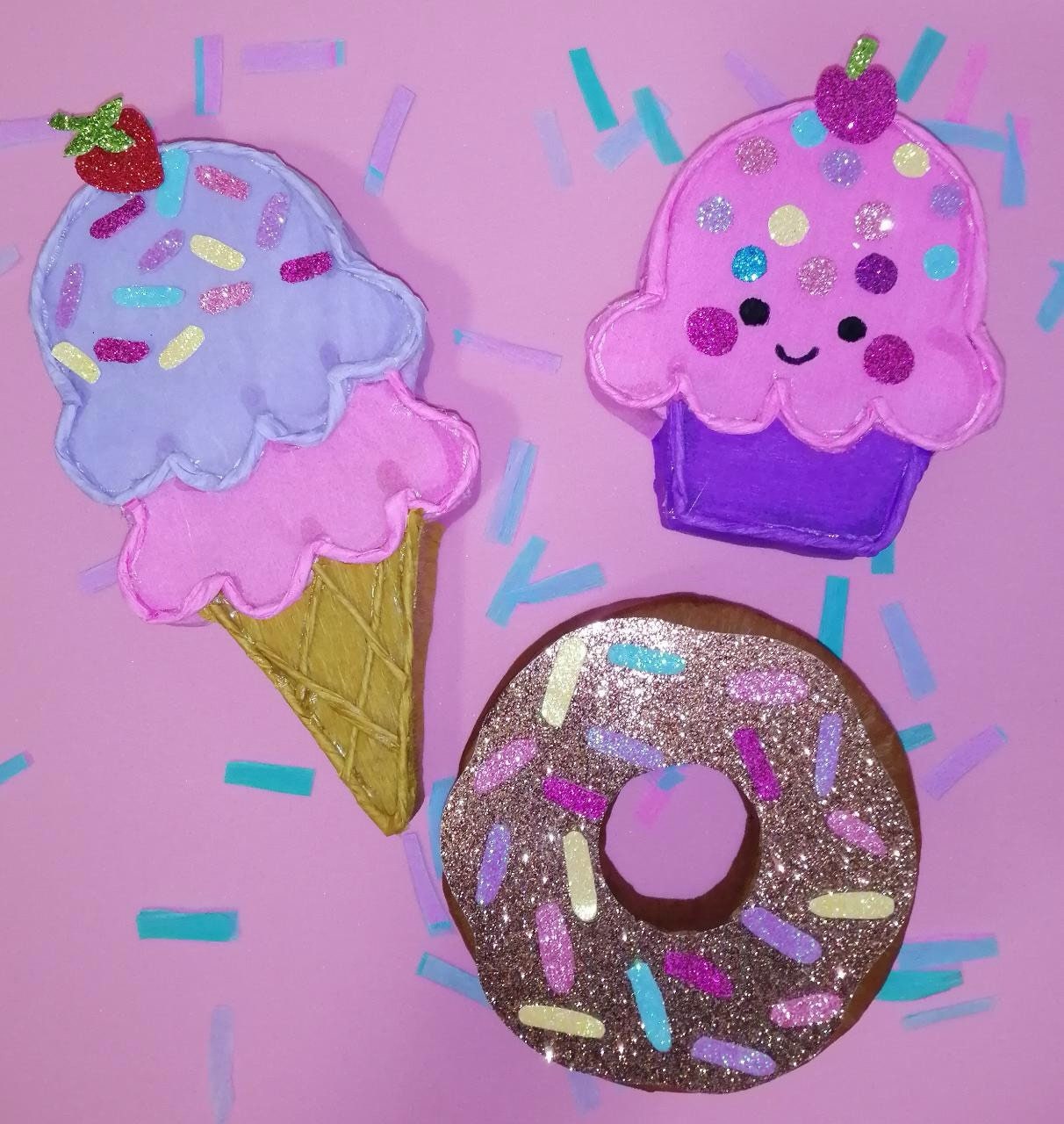 Iscream Donuts Mini Kids Stationery Set