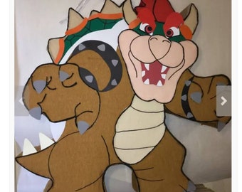 Bowser pinata Mario Bros party Bowser party Bowser birthday