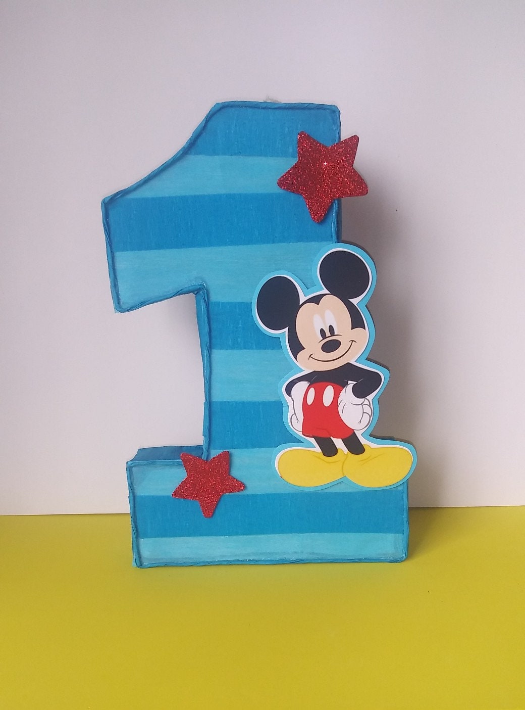 Piñata 1er cumpleaños mickey mouse - El Mundo