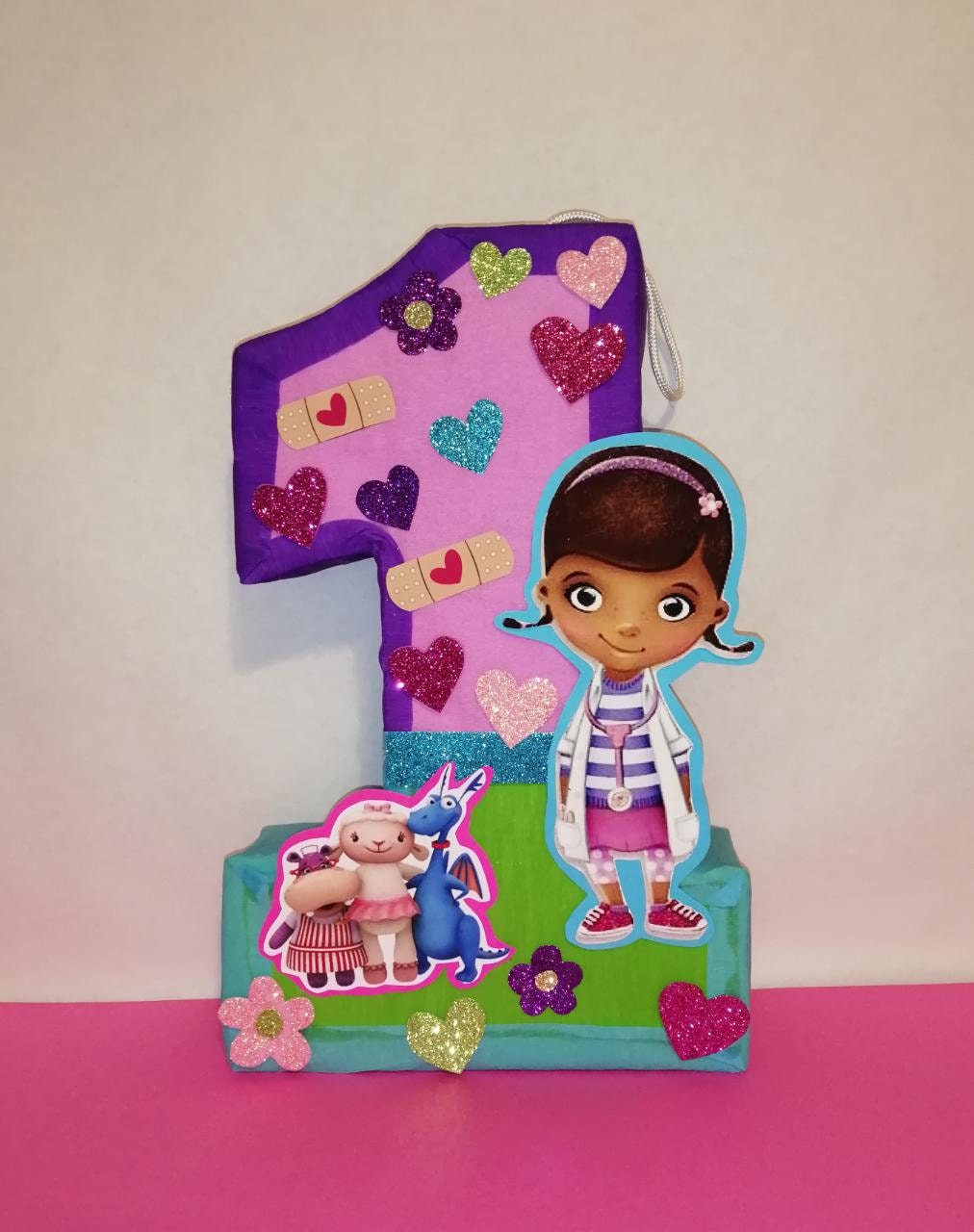 doc Mcstuffins pinata, doc mcStuffins birthday party,