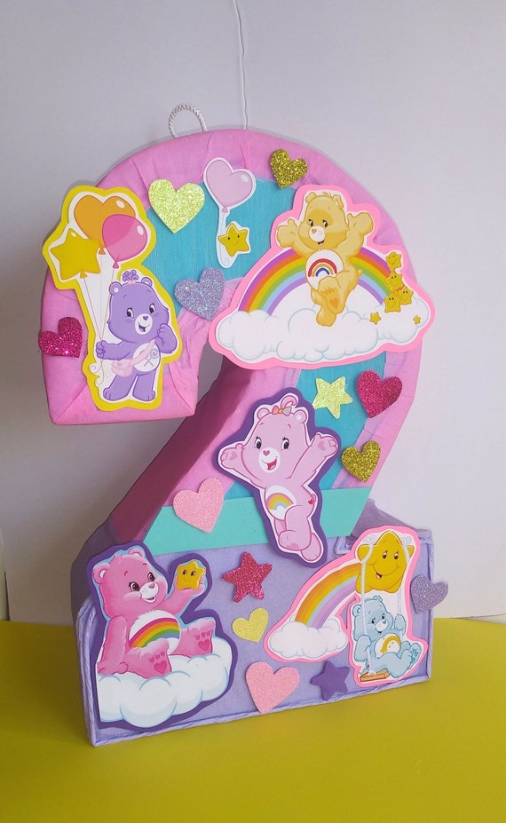 The Care Bears Pinata the Care Bears Number Pinata the Care Bears Birthday  Party Rainbow Birthday Party the Care Bears Party Supplies -  Sweden