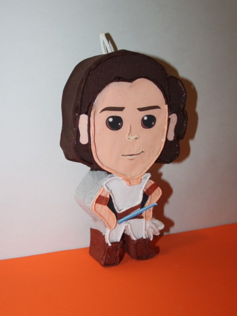 Rey pinata, Star Wars pinata, Star Wars birthday party image 4