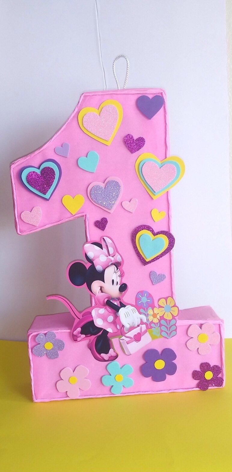 Minnie Mouse pinata Minnie mouse birthday party minnie Mouse decorations Minnie Mouse party supplies first birthday Minnie