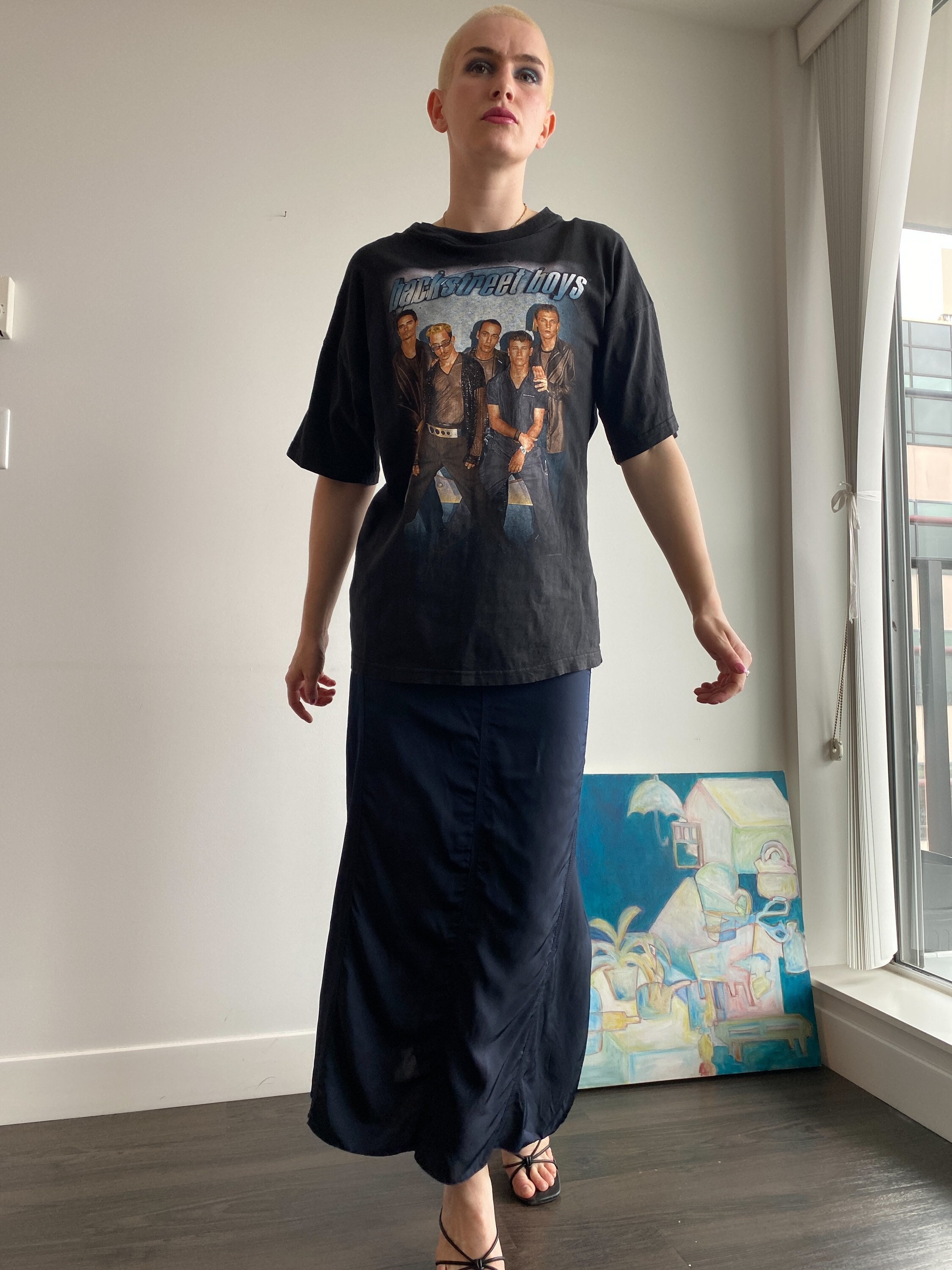 VINTAGE 1998 Backstreet Boy Tour Shirt / Medium Large - Etsy Denmark