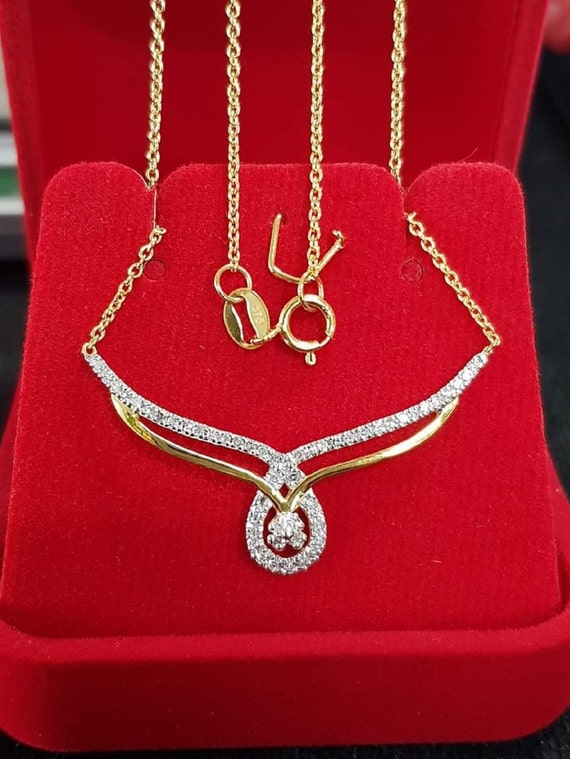 Best diamond shop necklace designs