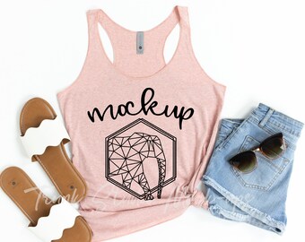 Desert Art Mockup Etsy