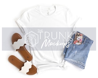 WHITE 3001 Mockup, Bella Canvas Mockup, White Tshirt Mockup, 3001 White Mockup, Bella Canvas 3001 Mockup White, 3001 Mockup White