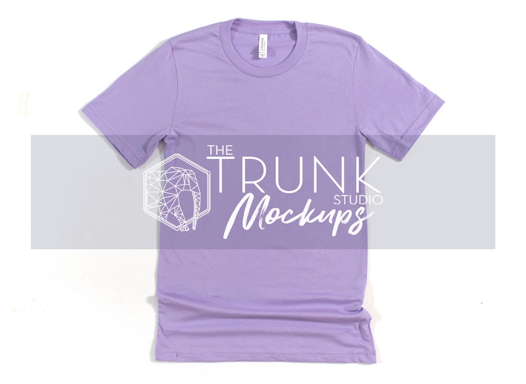 Bella Canvas 3001 DARK LAVENDER Mockup, Mens Mockup, Bella Canvas Dark ...