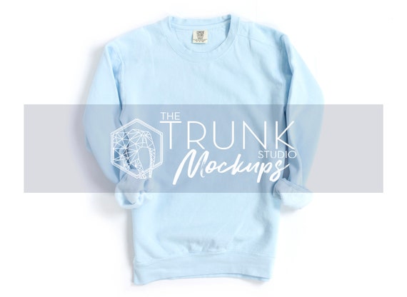 Comfort Colors Chambray 1566 Mock-up 