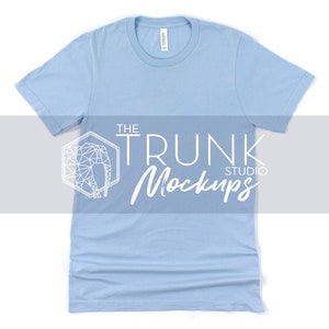 3001 BABY BLUE Mockup, Bella Canvas 3001 Mockup, 3001 Mockup Baby Blue, Bella Canvas Baby Blue Mockup, Baby Blue Mockup, 3001 Mock Up