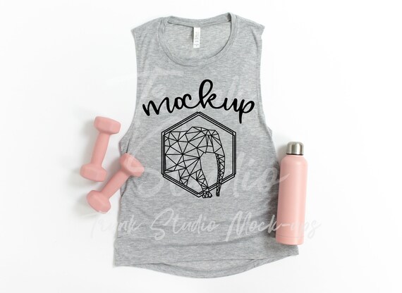 Download 8803 Tank Top Mock Up Athletic Heather Mockup Bella Canvas Muscle Mockup 8803 Athletic Heather Mockup Hanging Mockup 8803 Mockup Photography Art Collectibles Sultraline Id