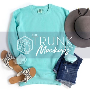 chalky mint comfort colors sweatshirt