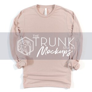 Bella + CANVAS Heather Pink Gravel 9701 XL