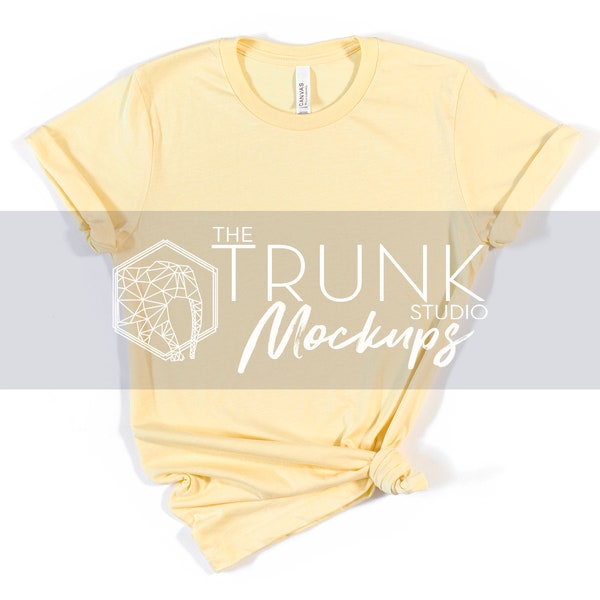 French Vanilla Bella Canvas Mockup - Etsy