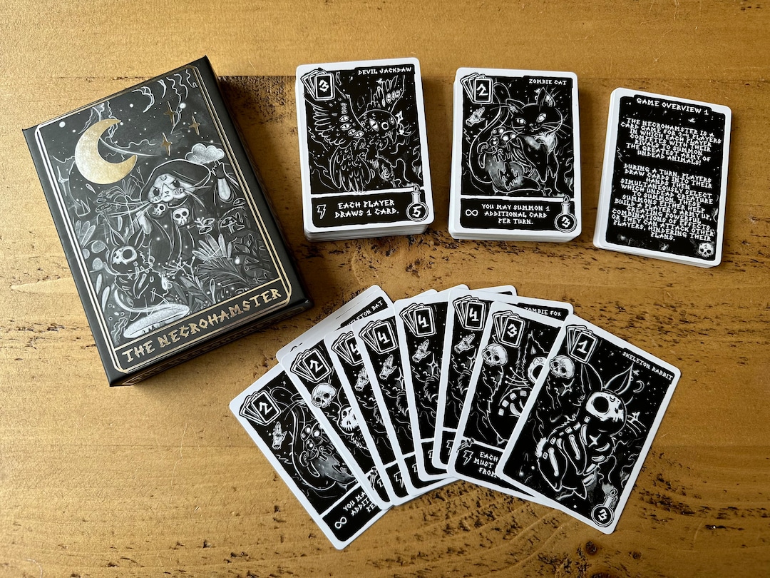 ナイトメアバスターズ The Necrohamster - the Card Game - Etsy