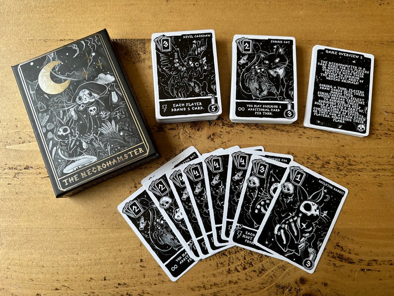 El Necrohamster El juego de cartas imagen 1