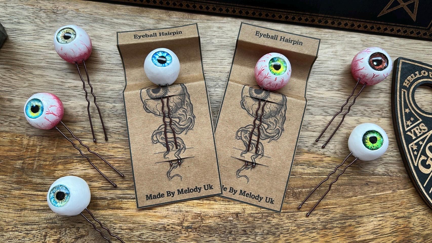 Eyeball Hair Stick - Etsy