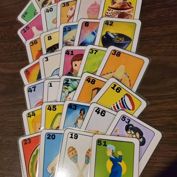 Laminated Loteria Cards Etsy