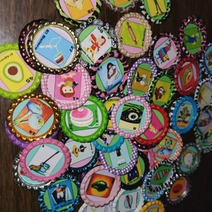 64 New images Rifas Loteria DECK  Bottle cap  fiestas no epoxy raffle Online