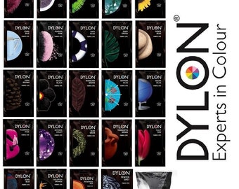 Dylon Permanent Hand Fabric Dye (50g) - Choose Colour