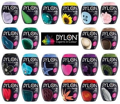 Dylon Machine Fabric Dye 350g Choose Colour 