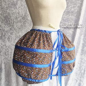 Bolsillos miriñaque siglo XVIII. 18th century pocket hoops. Pannier pocket hopps. Bolsillos interiores de aros para Robe a la francaise.